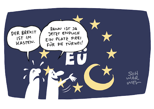 Cartoon: Brexit ratifiziert (medium) by Schwarwel tagged brexit,exit,england,großbritannien,austritt,eu,europäische,union,europa,johnson,may,cartoon,karikatur,schwarwel,brexit,exit,england,großbritannien,austritt,eu,europäische,union,europa,johnson,may,cartoon,karikatur,schwarwel