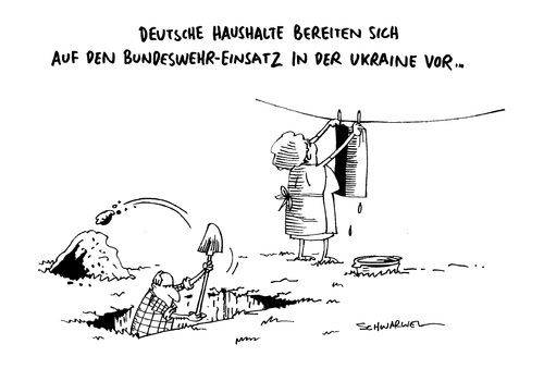 Cartoon: Bundeswehr Einsatz Ukraine (medium) by Schwarwel tagged überwachung,waffenstillstand,bundeswehr,einsatz,ukraine,heer,armee,soldat,krieg,frieden,hilfe,russland,putin,gewalt,panzer,waffen,karikatur,schwarwel,überwachung,waffenstillstand,bundeswehr,einsatz,ukraine,heer,armee,soldat,krieg,frieden,hilfe,russland,putin,gewalt,panzer,waffen,karikatur,schwarwel