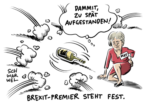 Cartoon: Cameron Nachfolge May (medium) by Schwarwel tagged cameron,nachfolge,brexit,referendum,politik,great,britain,uk,großbritannien,andrea,leadsom,theresa,may,premier,england,aufgabe,kandidat,kandidatin,innenministerin,premierminister,parteivorsitz,konservative,rücktritt,karikatur,schwarwel,cameron,nachfolge,brexit,referendum,politik,great,britain,uk,großbritannien,andrea,leadsom,theresa,may,premier,england,aufgabe,kandidat,kandidatin,innenministerin,premierminister,parteivorsitz,konservative,rücktritt,karikatur,schwarwel