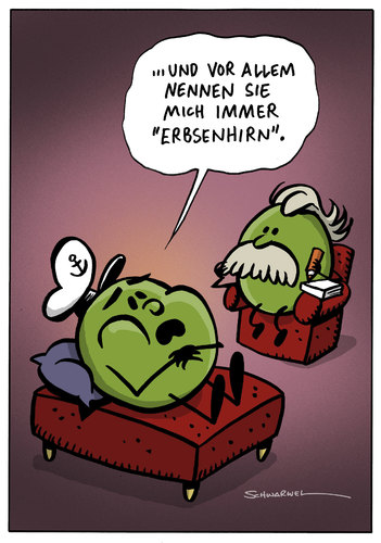 Cartoon von Schwarwel