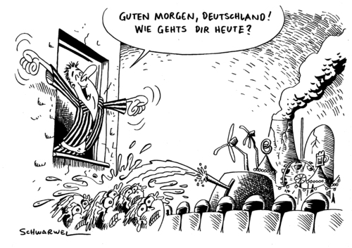 Cartoon: D im neuen Einheitsjahr (medium) by Schwarwel tagged deutschland,einheit,jahr,neu,regierung,politik,politiker,karikatur,schwarwel,krise,atom,streit,finanzen,wirtschaft,lage,oktoberfest,energie,deutschland,einheit,regierung,finanzen,atom,streit,krise,wirtschaft,lage,oktoberfest,energie,atomkraft,wiedervereinigung,deutsche einheit,deutsche