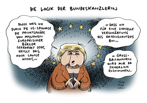 Datenschutz US Spionage Merkel