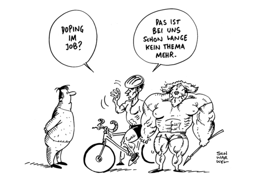 Cartoon: Doping im Job Medikamente (medium) by Schwarwel tagged doping,job,arbeit,arbeitnehmer,millionen,medikamente,karikatur,schwarwel,doping,job,arbeit,arbeitnehmer,millionen,medikamente,karikatur,schwarwel