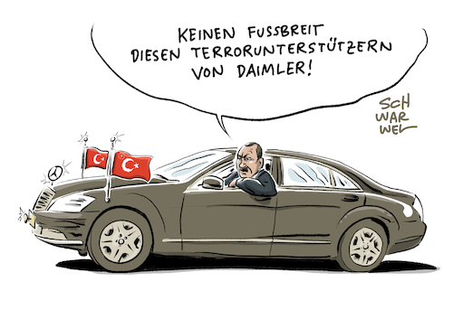 Erdogan Daimler Pranger