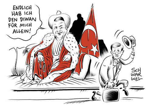 Cartoon: Erdogan gewinnt gegen Davutoglu (medium) by Schwarwel tagged macht,machtkampf,türkei,erdogan,gewinnt,gegen,davutoglu,premier,karikatur,schwarwel,akp,regierungschef,meinungsfreiheit,pressefreiheit,diktatur,gewalt,krieg,herrschaft,macht,machtkampf,türkei,erdogan,gewinnt,gegen,davutoglu,premier,karikatur,schwarwel,akp,regierungschef,meinungsfreiheit,pressefreiheit,diktatur,gewalt,krieg,herrschaft