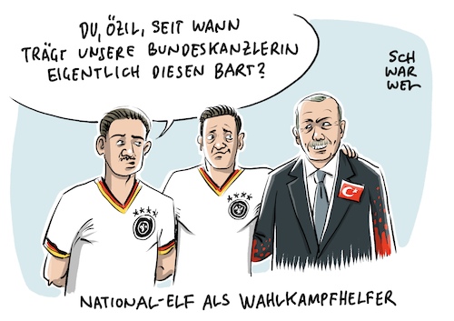 Cartoon: Erdogan Özil Gündogan (medium) by Schwarwel tagged erdogan,diktatur,diktator,staatspräsident,staatsoverhaupt,meinungsfreiheit,pressefreiheit,demokratie,wahl,wahlen,wahlkampf,wahlkampfhilfe,fussball,fußball,tor,spieler,nationalspieler,nationalelf,fußballweltmeisterschaft,weltmeisterschaft,deutschland,özil,gündogan,fußballspiel,fußballteam,jogi,löw,emre,can,dfb,deutscher,fußballbund,nationaltrikot,menschenrechte,menschenrechtsverletzungen,putsch,putschversuch,akp,cartoon,karikatur,schwarwel,erdogan,diktatur,diktator,staatspräsident,staatsoverhaupt,meinungsfreiheit,pressefreiheit,demokratie,wahl,wahlen,wahlkampf,wahlkampfhilfe,fussball,fußball,tor,spieler,nationalspieler,nationalelf,fußballweltmeisterschaft,weltmeisterschaft,deutschland,özil,gündogan,fußballspiel,fußballteam,jogi,löw,emre,can,dfb,deutscher,fußballbund,nationaltrikot,menschenrechte,menschenrechtsverletzungen,putsch,putschversuch,akp,cartoon,karikatur,schwarwel