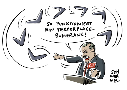 Erdogan Terrorplage