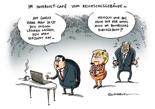 Cartoon: EuGH kritische Google Links (medium) by Schwarwel tagged eugh,kritische,google,links,urteil,recht,auf,vergessenwerden,bürger,karikatur,schwarwel,eugh,kritische,google,links,urteil,recht,auf,vergessenwerden,bürger,karikatur,schwarwel