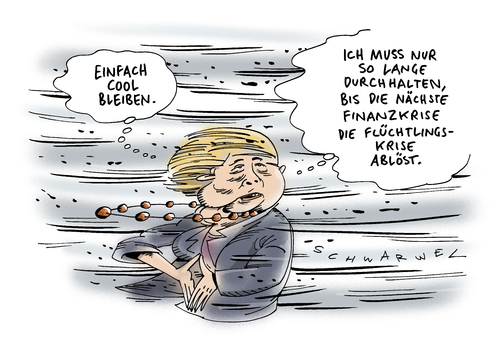 Cartoon: Flüchtlinge Merkel in der Krise (medium) by Schwarwel tagged flüchtlingskrise,flüchtlinge,asyl,asylsuchende,angele,merkel,angie,krise,krieg,terror,gewalt,syrien,russland,putin,eu,us,usa,obama,aufstand,fraktion,partei,csu,koalition,koalitionspartner,wirtschaftskirse,finanzkrise,karikatur,schwarwel,flüchtlingskrise,flüchtlinge,asyl,asylsuchende,angele,merkel,angie,krise,krieg,terror,gewalt,syrien,russland,putin,eu,us,usa,obama,aufstand,fraktion,partei,csu,koalition,koalitionspartner,wirtschaftskirse,finanzkrise,karikatur,schwarwel