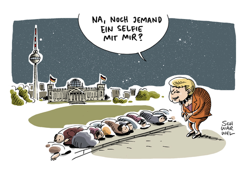 Fluchtlingskrise Eu Sondergipfe Von Schwarwel Politik Cartoon Toonpool