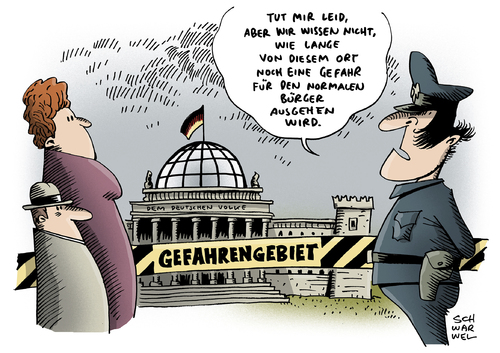 Cartoon: Gefahrengebiet Polizei Hamburg (medium) by Schwarwel tagged gefahrengebiet,polizei,hamburg,ohne,konkreten,verdacht,personen,kontrolle,platzverweis,polizeistaat,deutschland,macht,deutsches,volk,randale,karikatur,schwarwel,gefahrengebiet,polizei,hamburg,ohne,konkreten,verdacht,personen,kontrolle,platzverweis,polizeistaat,deutschland,macht,deutsches,volk,randale,karikatur,schwarwel