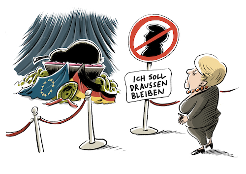 Helmut Kohl Trauerfeier Merkel