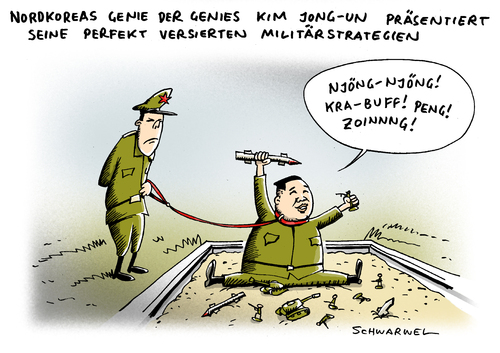 Kim Jong-un Militärexperte