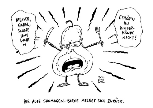 Cartoon: Kohl geheime Gesprächsauszüge (medium) by Schwarwel tagged nachlass,altkanzler,helmut,kohl,geheime,gesprächsauszüge,veröffentlichung,entgegen,willen,politiker,politik,partner,buch,streit,merkel,messe,gabel,weggefährten,zorn,wut,karikatur,schwarwel,nachlass,altkanzler,helmut,kohl,geheime,gesprächsauszüge,veröffentlichung,entgegen,willen,politiker,politik,partner,buch,streit,merkel,messe,gabel,weggefährten,zorn,wut,karikatur,schwarwel