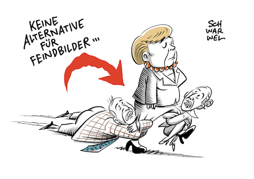 Cartoon: Merkel CDU Parteivorsitz AfD (medium) by Schwarwel tagged angela,merkel,parteivorsitz,cdu,partei,politik,politiker,bundeskanzlerin,bundeskanzler,kanzlerin,parteichefin,amtsniederlegung,rücktritt,rücktrittsforderungen,horst,seehofer,csu,bayern,bundesinnenminister,innenminister,heimatminister,heimatministerium,afd,alternative,für,deutschland,gauland,weidel,höcke,cartoon,karikatur,schwarwel,angela,merkel,parteivorsitz,cdu,partei,politik,politiker,bundeskanzlerin,bundeskanzler,kanzlerin,parteichefin,amtsniederlegung,rücktritt,rücktrittsforderungen,horst,seehofer,csu,bayern,bundesinnenminister,innenminister,heimatminister,heimatministerium,afd,alternative,für,deutschland,gauland,weidel,höcke,cartoon,karikatur,schwarwel