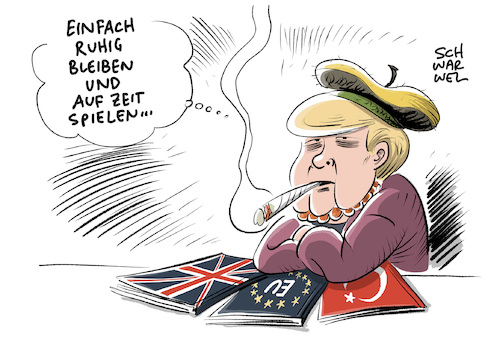 Cartoon: Merkel Jamaika Brexit Türkei (medium) by Schwarwel tagged bundestagswahl,wahl,wahlen,neuwahl,neuwahlen,jamaika,sondierung,sondierungsgespräche,groko,nogroko,große,koalition,merkel,seehofer,christian,lindner,spd,cdu,csu,union,fdp,die,grüne,linke,partei,parteien,deutschland,afd,alternative,für,von,storch,frauke,petry,alice,weidel,gauland,klima,klimapolitik,politik,politiker,bundeskanzlerin,klimaziele,obergrenze,flüchtlinge,geflüchtete,flüchtlingskrise,flüchtlingspolitik,jusos,martin,schulz,sarah,wagenknecht,familiennachzug,karikatur,schwarwel,lindnern,eu,europäische,brexit,erdogan,türkei,diktatur,demokrarie,ankara,meinungsfreiheit,pressefreiheit,großbritannien,great,britain,europa,bundestagswahl,wahl,wahlen,neuwahl,neuwahlen,jamaika,sondierung,sondierungsgespräche,groko,nogroko,große,koalition,merkel,seehofer,christian,lindner,spd,cdu,csu,union,fdp,die,grüne,linke,partei,parteien,deutschland,afd,alternative,für,von,storch,frauke,petry,alice,weidel,gauland,klima,klimapolitik,politik,politiker,bundeskanzlerin,klimaziele,obergrenze,flüchtlinge,geflüchtete,flüchtlingskrise,flüchtlingspolitik,jusos,martin,schulz,sarah,wagenknecht,familiennachzug,karikatur,schwarwel,lindnern,eu,europäische,brexit,erdogan,türkei,diktatur,demokrarie,ankara,meinungsfreiheit,pressefreiheit,großbritannien,great,britain,europa