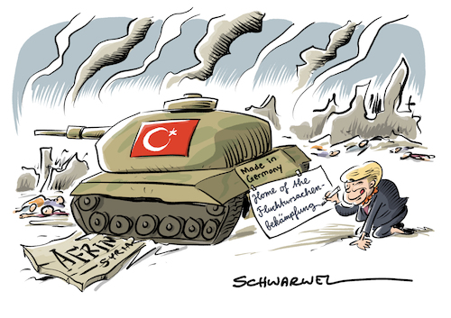 Merkel Türkei Afrin