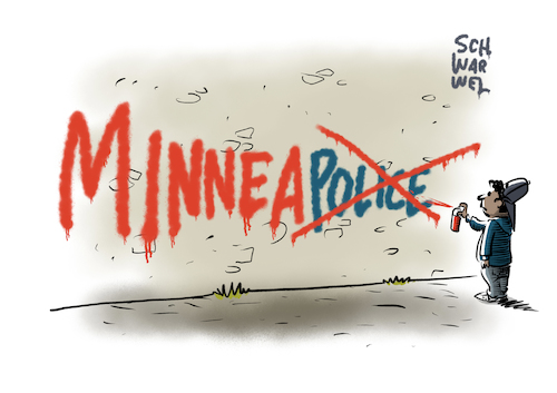 Cartoon: Minneapolis Polizei (medium) by Schwarwel tagged mineapolice,georgefloyd,george,floyd,polizeigewalt,polizei,polizeieinsatz,tot,mord,schwarze,afroamerikaner,us,usa,america,amerika,unruhen,aufstand,nationalgarde,trump,staatsmacht,cartoon,karikatur,schwarwel,mineapolice,georgefloyd,george,floyd,polizeigewalt,polizei,polizeieinsatz,tot,mord,schwarze,afroamerikaner,us,usa,america,amerika,unruhen,aufstand,nationalgarde,trump,staatsmacht,cartoon,karikatur,schwarwel