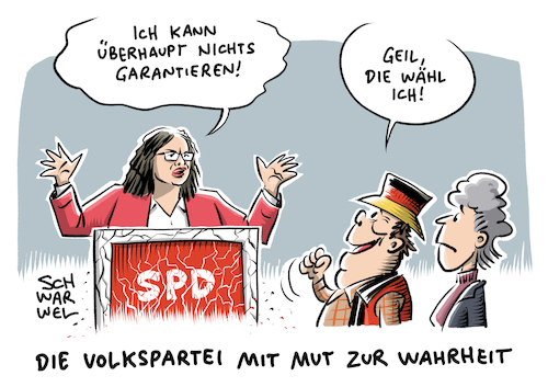 Cartoon: Nahles zur GroKo vor Hessenwahl (medium) by Schwarwel tagged nahles,spd,partei,deutschland,politik,politikerin,groko,große,koalition,wahl,wahlen,wähler,hessen,bürger,bürgerin,wutbürger,sozial,volkspartei,hessenwahl,schicksalswahl,landtagswahl,sozialdemokraten,sozialdemokratie,demokratie,parteien,cartoon,karikatur,schwarwel,nahles,spd,partei,deutschland,politik,politikerin,groko,große,koalition,wahl,wahlen,wähler,hessen,bürger,bürgerin,wutbürger,sozial,volkspartei,hessenwahl,schicksalswahl,landtagswahl,sozialdemokraten,sozialdemokratie,demokratie,parteien,cartoon,karikatur,schwarwel