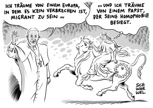 Papst Franziskus Homo Ehe