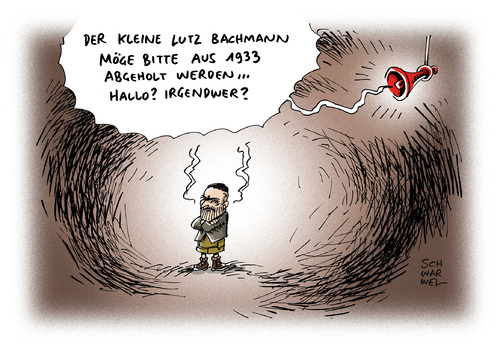 Pegida Bachmann Hassbotschaft