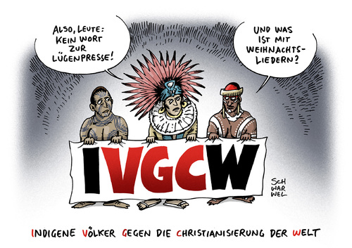 PEGIDA Parolen Weihnachtslieder