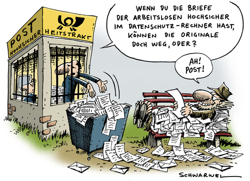 Post Hochsicher Von Schwarwel Politik Cartoon Toonpool