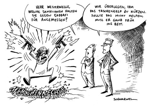 Sanktionen gegen Gaddafi