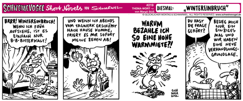 Cartoon: Schweinevogel Wintereinbruch (medium) by Schwarwel tagged schwarwel,schweinevogel,iron,doof,sid,pinkel,leipzig,comic,comicstrip,comicfigur,cartoon,lustig,satire,winter,wintereinbruch,kälte,kalt,haus,familie,wohnung,wohnwagen,bett,früh,auftsehen,arbeit,el,depressivo,warmmiete,miete,geld,bezahlen,poker,karten,spielen,gewinnen,schwarwel,schweinevogel,iron,doof,sid,pinkel,leipzig,comic,comicstrip,comicfigur,cartoon,lustig,satire,winter,wintereinbruch,kälte,kalt,haus,familie,wohnung,wohnwagen,bett,früh,auftsehen,arbeit,el,depressivo,warmmiete,miete,geld,bezahlen,poker,karten,spielen,gewinnen