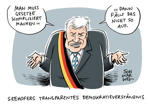 Seehofer Gesetze