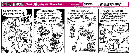 Cartoon: Spießer (medium) by Schwarwel tagged schwarwel,schweinevogel,comic,comicstrip,comicfigur,spiesser,iron,doof,spießerphobie,phobie,asthma,klamotten,sachen,pullover,hose,wollstrumpfhose,pullunder,grün,erwachsen,beschämt,schwarwel,schweinevogel,comic,comicstrip,comicfigur,spiesser,iron,doof,spießerphobie,phobie,asthma,klamotten,sachen,pullover,hose,wollstrumpfhose,pullunder,grün,erwachsen,beschämt