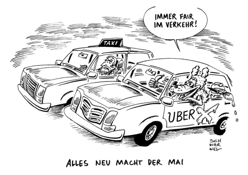 Taxi Konkurrenz UberX