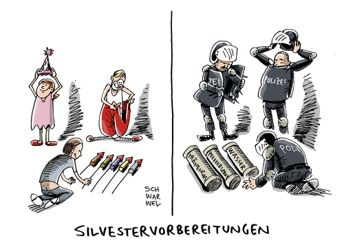 Terrorangst Silvesterfeiern