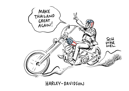 Trump Harley Davidson