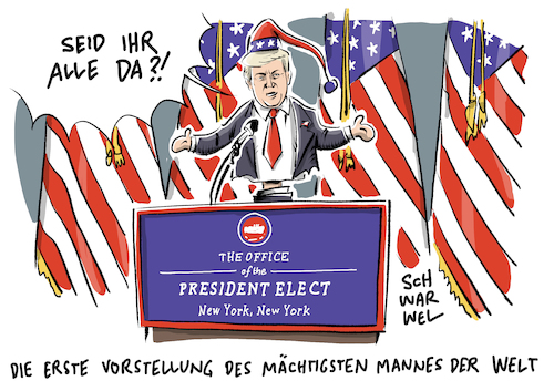 Cartoon: Trump Pressekonferenz (medium) by Schwarwel tagged donald,trump,pk,pressekonferenz,presse,us,usa,amerika,staatsmann,staatsmännisch,präsident,fake,news,unpräsidial,medien,pressesprecher,journalisten,redakteur,karikatur,schwarwel,donald,trump,pk,pressekonferenz,presse,us,usa,amerika,staatsmann,staatsmännisch,präsident,fake,news,unpräsidial,medien,pressesprecher,journalisten,redakteur,karikatur,schwarwel