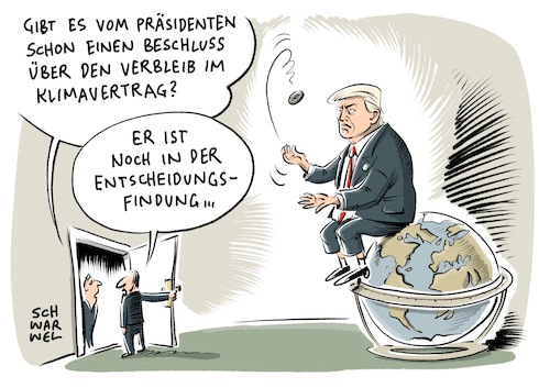 Trump und Klimavertrag