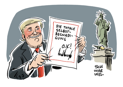 Cartoon: Trump zu Russland Ermittlungen (medium) by Schwarwel tagged trump,donald,russland,us,usa,amerika,america,president,präsident,moskau,kreml,putin,freiheitsstatue,außenpolitik,weltpolitik,politiker,ermittlung,ermittlungen,anklage,justiz,recht,gesetz,gericht,klage,verfassung,begnadigung,amtsenthebungsverfahren,amtsmissbrauch,präsidentschaftswahl,wahl,wahlen,präsidentenwahl,cartoon,karikatur,schwarwel,trump,donald,russland,us,usa,amerika,america,president,präsident,moskau,kreml,putin,freiheitsstatue,außenpolitik,weltpolitik,politiker,ermittlung,ermittlungen,anklage,justiz,recht,gesetz,gericht,klage,verfassung,begnadigung,amtsenthebungsverfahren,amtsmissbrauch,präsidentschaftswahl,wahl,wahlen,präsidentenwahl,cartoon,karikatur,schwarwel