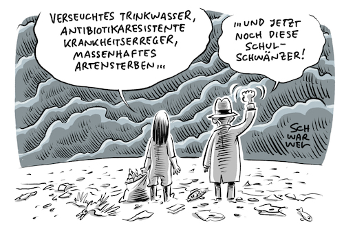 Cartoon: UN-Bericht zu Umweltzerstörung (medium) by Schwarwel tagged umweltverscmutzung,umweltzerstörung,umwelt,natur,umweltschutz,klime,klimaschutz,klimawandel,erde,umweltschützer,wissenschaft,forschung,wetter,klimakatastrophe,globalisierung,schmelze,orkan,sturm,fridaysforfuture,schülerstreik,schülerdemo,greta,thunberg,schulschwänzer,cartoon,karikatur,schwarwel,un,bericht,umweltverscmutzung,umweltzerstörung,umwelt,natur,umweltschutz,klime,klimaschutz,klimawandel,erde,umweltschützer,wissenschaft,forschung,wetter,klimakatastrophe,globalisierung,schmelze,orkan,sturm,fridaysforfuture,schülerstreik,schülerdemo,greta,thunberg,schulschwänzer,cartoon,karikatur,schwarwel,un,bericht