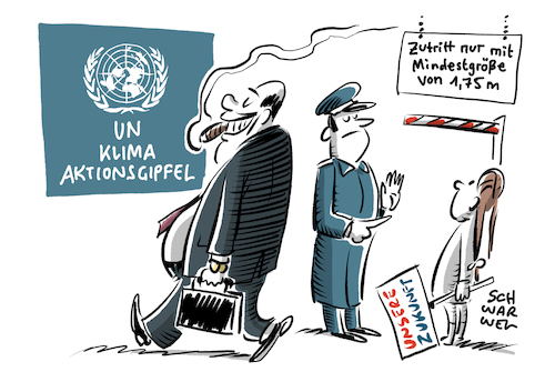 Cartoon: UN Klima Aktionsgipfel (medium) by Schwarwel tagged klimagipfel,klima,klimastreik,klimawandel,klimaschutz,klimaleugner,fridaysforfuture,fridays,for,future,konzern,umweltschutz,umweltschützer,schülerstreik,schülerdemo,greta,thunberg,co2,ausstoß,erderwärmung,hitze,zukunft,cartoon,karikatur,schwarwel,natur,naturschutz,klimagipfel,klima,klimastreik,klimawandel,klimaschutz,klimaleugner,fridaysforfuture,fridays,for,future,konzern,umweltschutz,umweltschützer,schülerstreik,schülerdemo,greta,thunberg,co2,ausstoß,erderwärmung,hitze,zukunft,cartoon,karikatur,schwarwel,natur,naturschutz