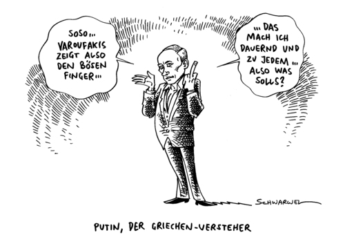 Varoufakis Fingergate Putin