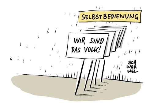 Cartoon: Wir schaffen das (medium) by Schwarwel tagged wir,schaffen,das,krise,krisenstimmung,sind,volk,merkel,deutschland,flüchtlinge,geflüchtete,flüchtlingskrise,flüchtlingspolitik,politik,demo,demonstration,wutbürger,selbstbedienung,karikatur,schwarwel,spaltung,gesellschaft,flüchtlingshelfer,hetze,rechts,nazi,hate,speech,hasskommentare,frustbürger,afd,alternative,für,hilfsbereitschaft,wir,schaffen,das,krise,krisenstimmung,sind,volk,merkel,deutschland,flüchtlinge,geflüchtete,flüchtlingskrise,flüchtlingspolitik,politik,demo,demonstration,wutbürger,selbstbedienung,karikatur,schwarwel,spaltung,gesellschaft,flüchtlingshelfer,hetze,rechts,nazi,hate,speech,hasskommentare,frustbürger,afd,alternative,für,hilfsbereitschaft