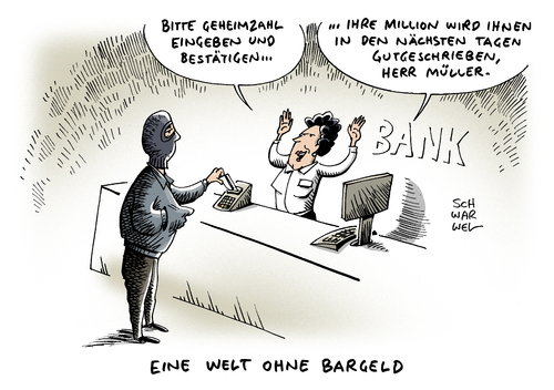 Cartoon: Zwist über Bargeld Kreditkarte (medium) by Schwarwel tagged zwist,streit,bares,bargeld,geld,money,moneten,kreditkarte,plädoer,ökonom,wirtschaft,finanzen,karikatur,schwarwel,abschaffung,zwist,streit,bares,bargeld,geld,money,moneten,kreditkarte,plädoer,ökonom,wirtschaft,finanzen,karikatur,schwarwel,abschaffung