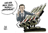 Cartoon: Assad Waffenruhe in Syrien (small) by Schwarwel tagged waffenruhe,syrien,assad,waffen,gewalt,krieg,terror,feuerpause,terroristen,terrorist,karikatur,schwarwel