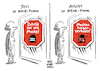 Cartoon: Corona Maskenpflicht (small) by Schwarwel tagged corona,coronavirus,covid19,maskeschutzmaske,maskenpflicht,abstandsregeln,virus,infektionen,superspreader,pandemie,pandemieherde,cartoon,karikatur,schwarwel