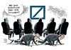 Cartoon: Deutsche Bank Jain Fitschen (small) by Schwarwel tagged deutsche,bank,db,führung,jain,fitschen,kursanstieg,kurs,börse,aktien,rücktritt,führungsspitze,chefs,karikatur,schwarwel