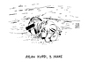 Cartoon: Flüchtlinge Aylan Kurdi tot (small) by Schwarwel tagged flüchtlinge,aylan,kurdi,tot,ertrunken,mittelmeer,flüchtling,asy,asylpolitik,schiffe,boot,krieg,terror,zerstörung,gewalt,kind,angespült,karikatur,schwarwel