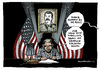 Cartoon: Krieg in Afghanistan (small) by Schwarwel tagged krieg,afghanistan,obama,geheime,todeslisten,karikatur,schwarwel