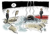 Cartoon: Krim US Sanktionen Russland (small) by Schwarwel tagged krim,krise,sanktionen,ukraine,russland,us,usa,deutschland,merkel,putin,obama,karikatur,schwarwel