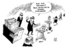 Cartoon: Lauschangriff Schröder NSA (small) by Schwarwel tagged lauschangriff,schröder,justizminister,maas,us,usa,geheimdienst,nsa,überwachung,daten,zielperson,freund,feind,karikatur,schwarwel