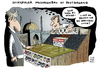 Cartoon: Moscheebau Leipzig (small) by Schwarwel tagged moscheebau,leipzig,fremdenfeindlichkeit,bevölkerung,karikatur,schwarwel,religion,gewalt,ahmadiyya,gemeinde,gohlis,schweinsköpfe,schwein,muslime,abschreckung,terror,staatsschutz,rechtsradikal,nazis,radikal,npd,ausländer,islam